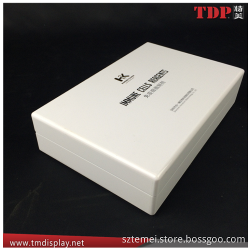 2016 Customize White Rectangle Plastic Acrylic Gift Package Box